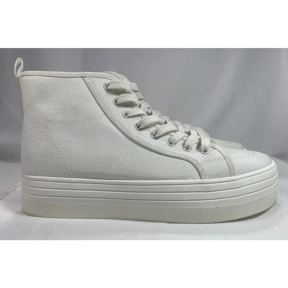 Universal Thread White Platform Sneakers Size 10 NWT